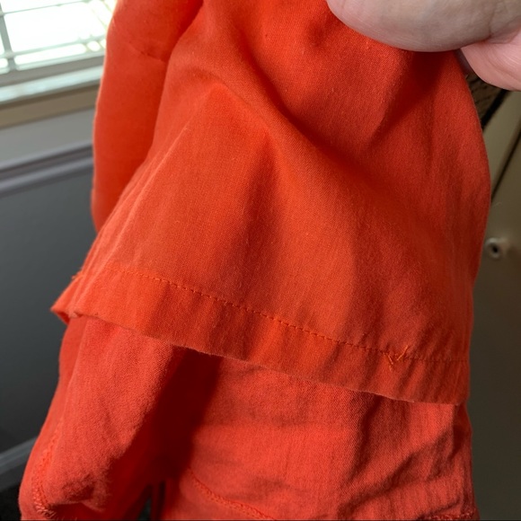 Chattawak Key Hole Linen Style Midi Dress - Picture 13 of 15